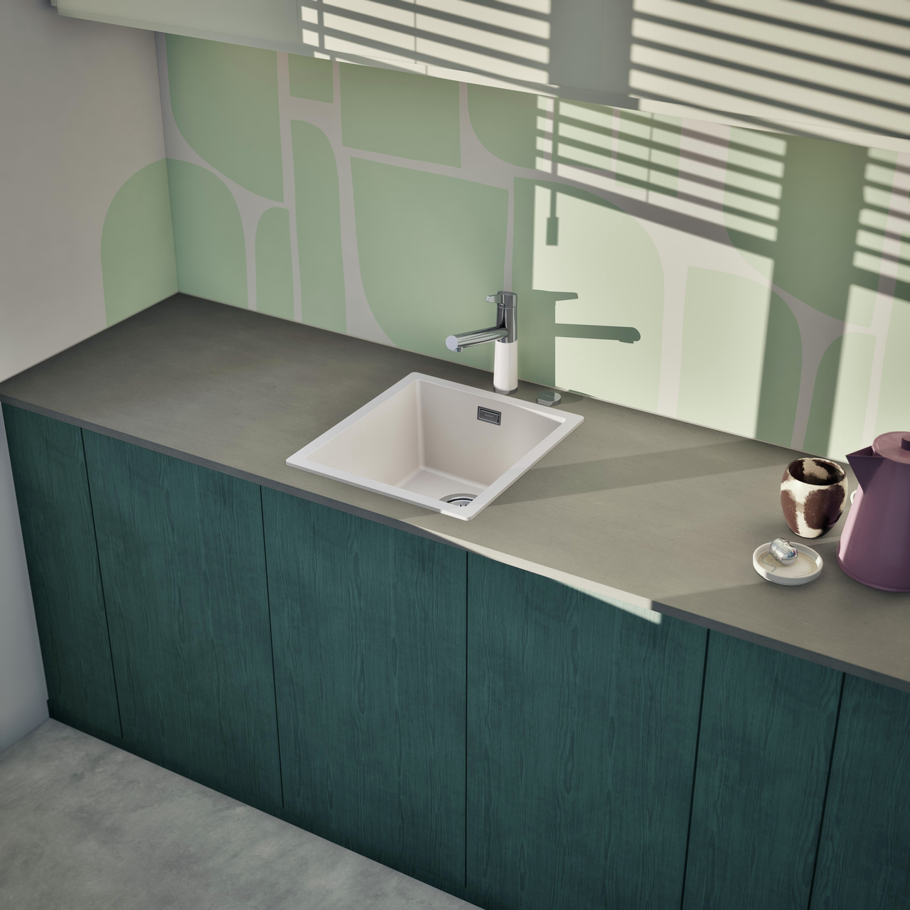 Dřez FORMHAUS D-100LS NERO